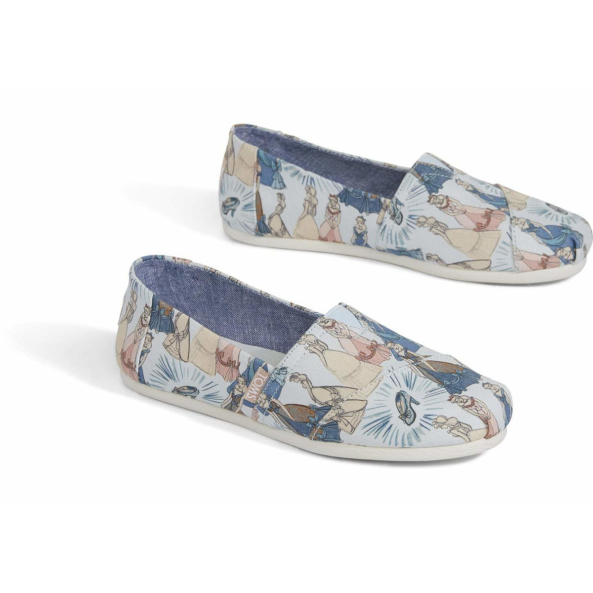 Woman's Disney X Toms® Classic Blue Cinderella – F L Boutique