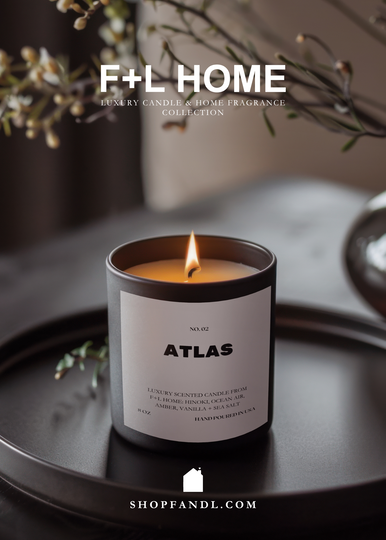 An 8oz soy candle named 