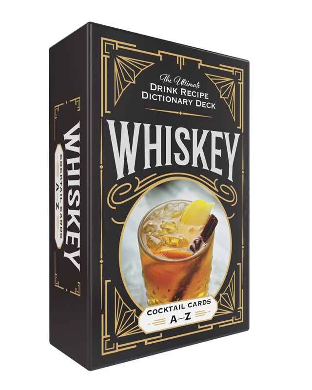 Whiskey Cocktail Cards A–Z - Card Deck