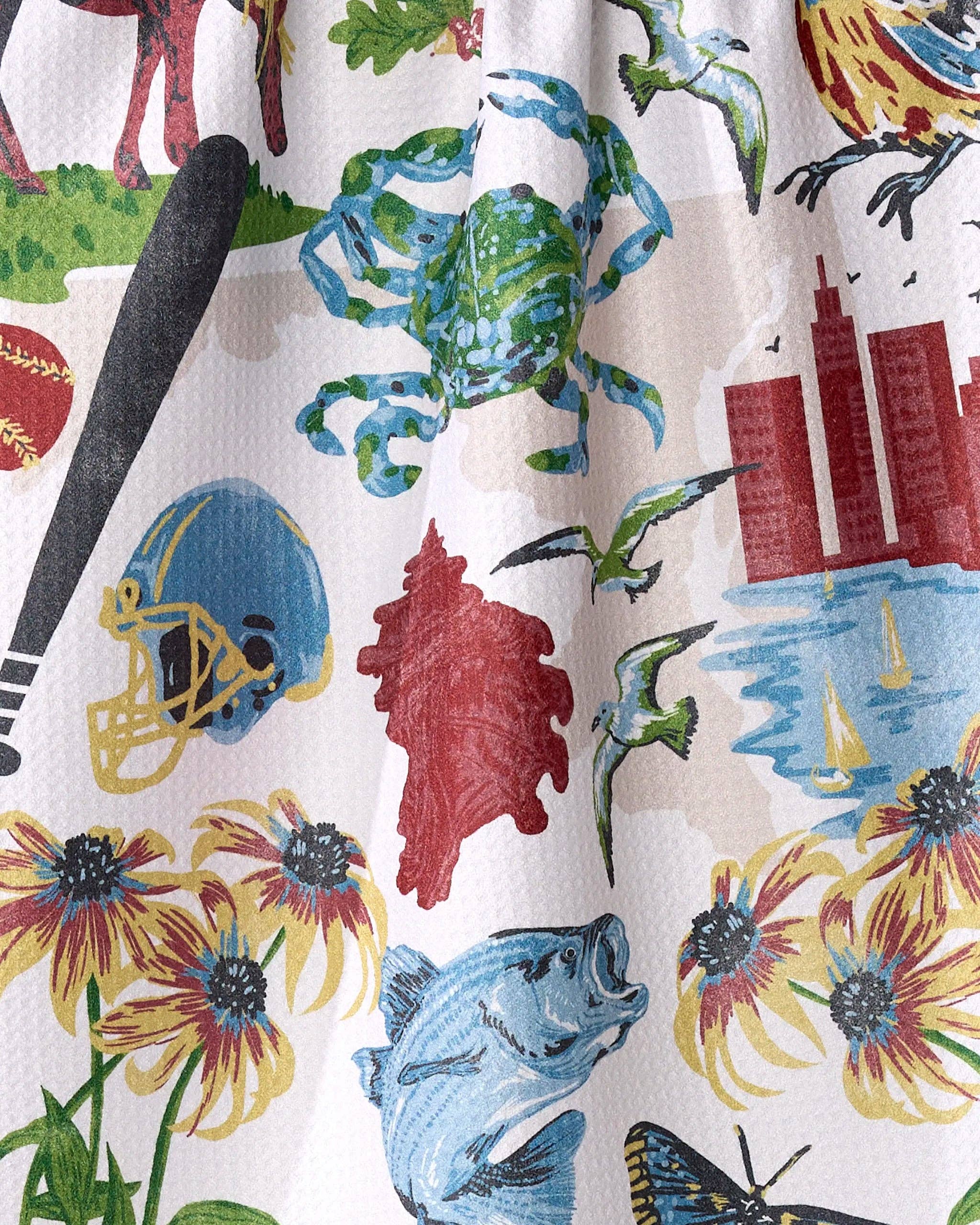 Tea Towel - Greetings From Maryland