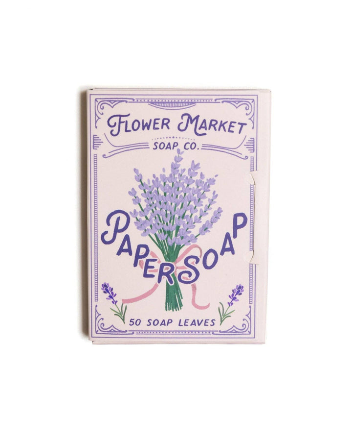 Paper Soap Lavender Scent Travel Size - 50 Sheets – F + L Boutique