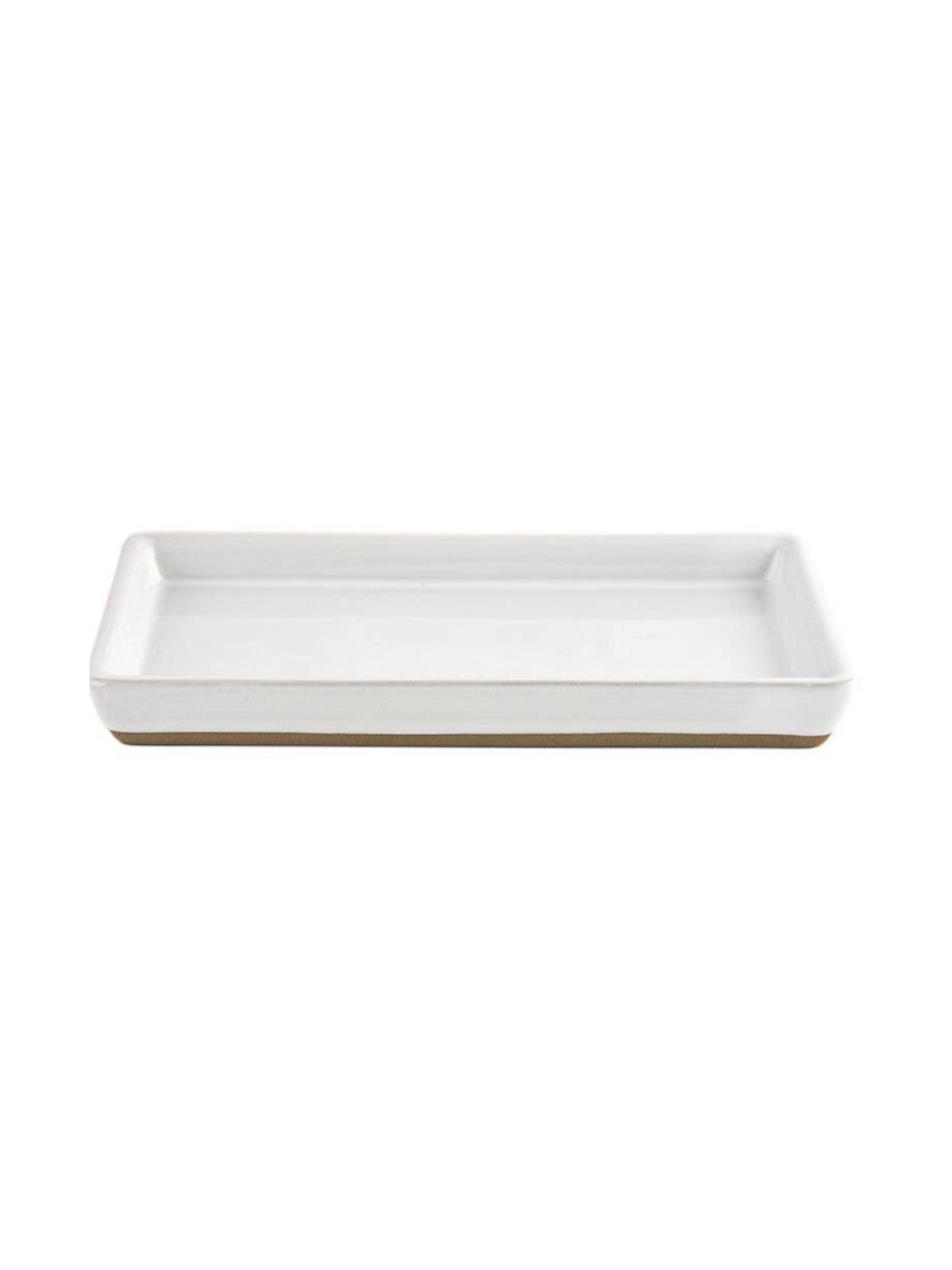 Stoneware Tray - White